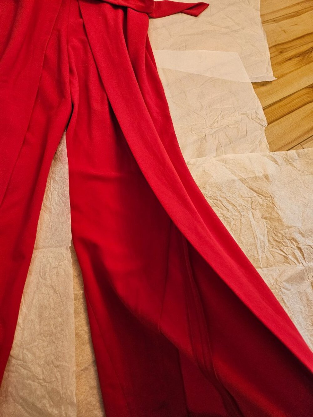 Nine West Sleeveless Red Jumpsuit - Picture 8 of 10